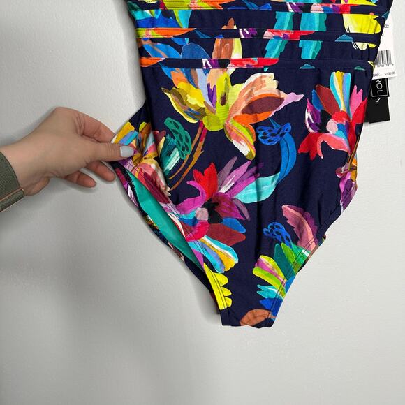 La Blanca Women’s By The Sea One-Piece Multi-Strap Cross Back Suit Size 4 NWT - Picture 4 of 11